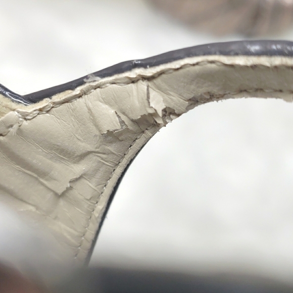 Cato Alligator Platform Spike Heels Sandals Ankle Strap 8M - Picture 4 of 7